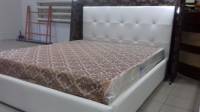127 Мягкая кровать "Венеция" в белом  » Click to zoom ->